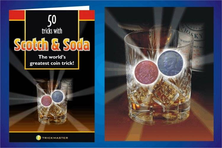 50 Tricks with a Scotch And Soda by Trickmaster Magic  (M12)