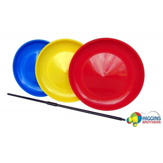 9 inch Spinning Plate, Red - Higgins Bros