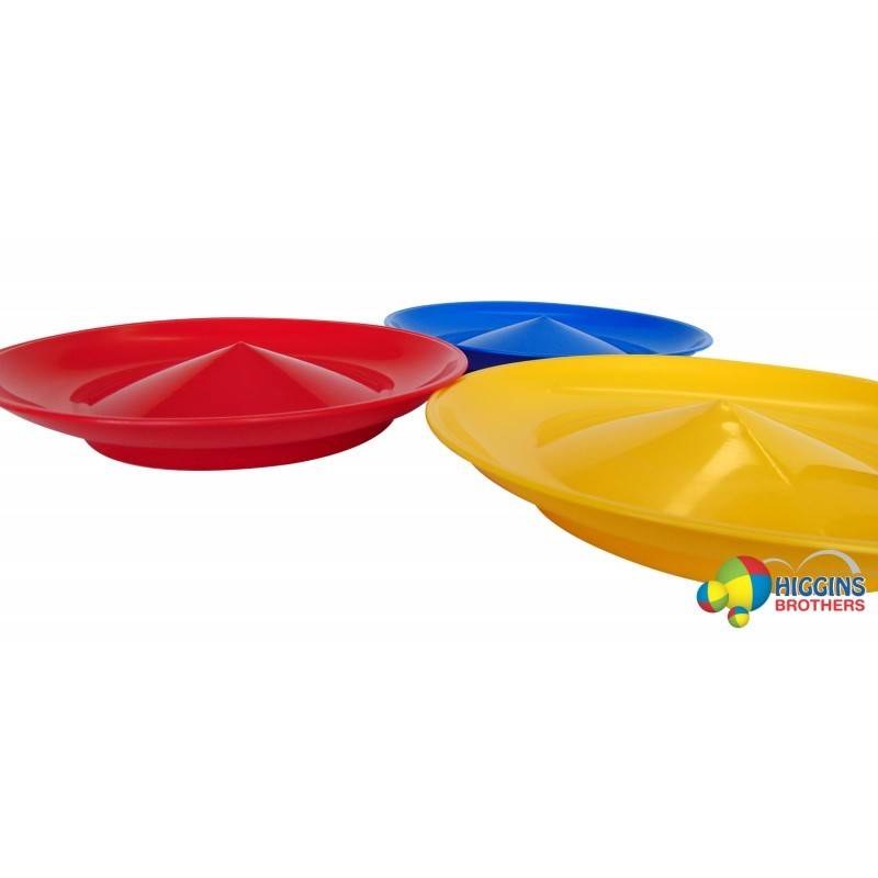 9 inch Spinning Plate, Red - Higgins Bros
