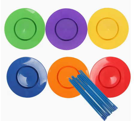 9.84 inch Spinning Plate, Assorted Colors
