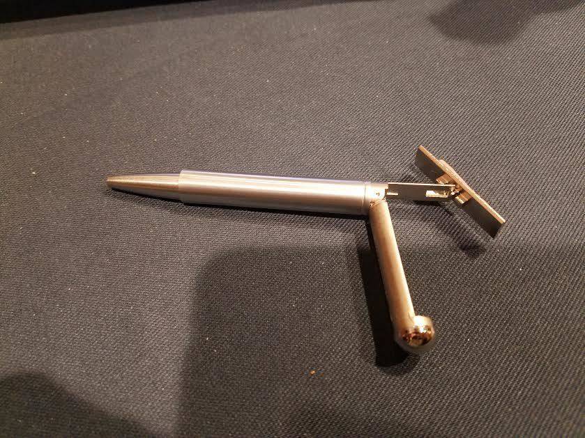 Executive Pen With Stamper -by Goldring