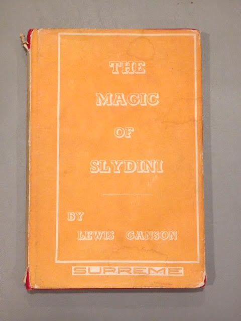 Book - USED The Magic Of Slydini by Lewis Ganson (M7)