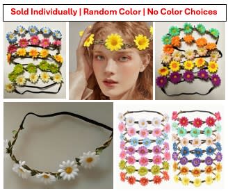 Flower Headband - Random Color